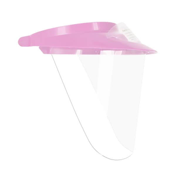 Pac-Dent iVisor Visor and Shield Kit, Pink, 1 Visor, 3 Shields, 1 LC Filter, 1 Mini Shield, V013PK thumbnail 6