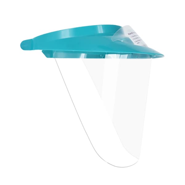 Pac-Dent iVisor Visor & Shield Kit, Teal, 1 Visor/3 Shields/1 LC Filter/1 Mini Shield, V013T thumbnail 4