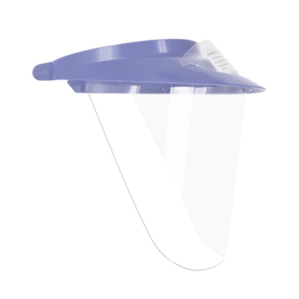 Pac-Dent iVisor Visor & Shield Kit, Violet, 1 Visor with 3 Replacement Shields, Anti-Fog, Reusable, V013V thumbnail 3