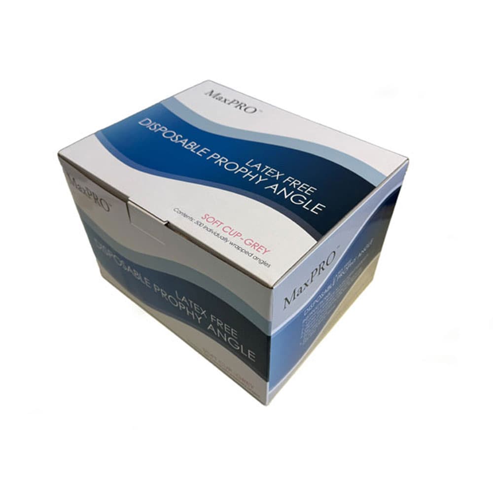MaxPro Disposable Prophy Angle, Soft Cup, Large, 500/Box - MaxPro Disposable Prophy Angle, Soft Cup, Large, 500/Box - Image 1