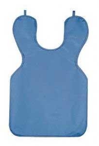 Cling Shield Adult Vinyl X-Ray Apron, No Collar, 22 1/4" x 24 1/4", 0.3 mm Lead Equivalent, Blue, 1/Pk, 20-BLUE - Cling Shield Adult Vinyl X-Ray Apron, No Collar, 22 1/4" x 24 1/4", 0.3 mm Lead Equivalent, Blue, 1/Pk, 20-BLUE - Image 1