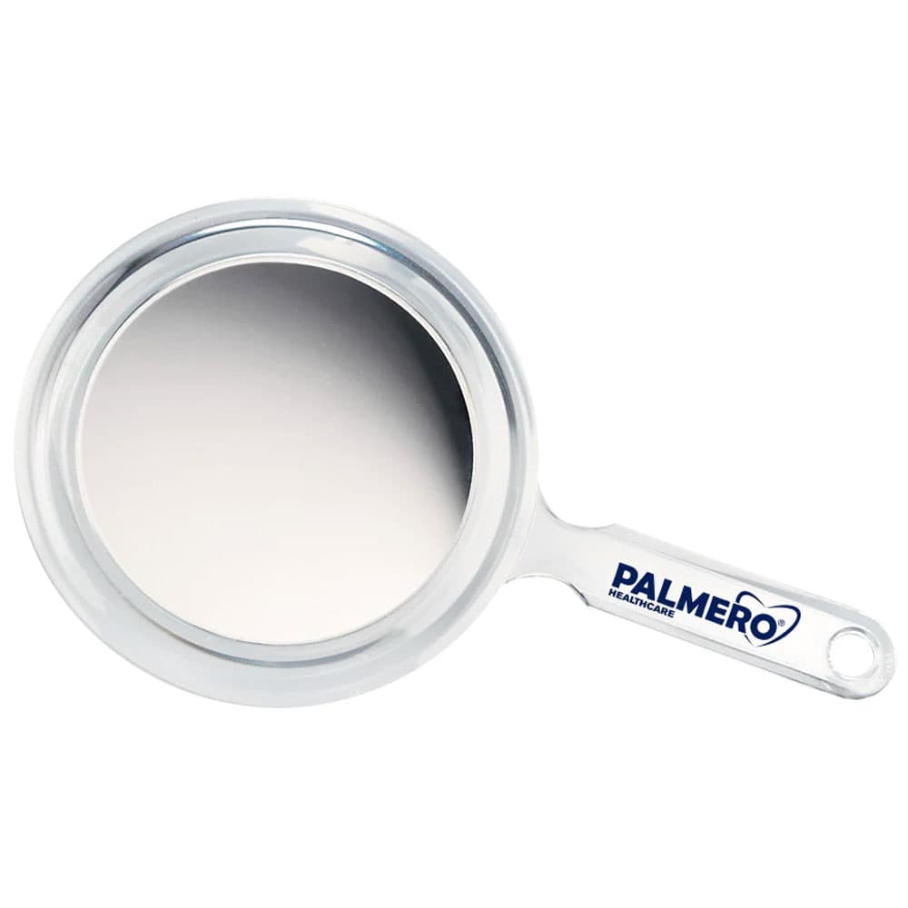 Palmero Hand Mirror, Double-Sided, 5" Diameter, Standard and 2.5x Magnification, Clear Plastic Handle, 1/Pk, 45 thumbnail 12