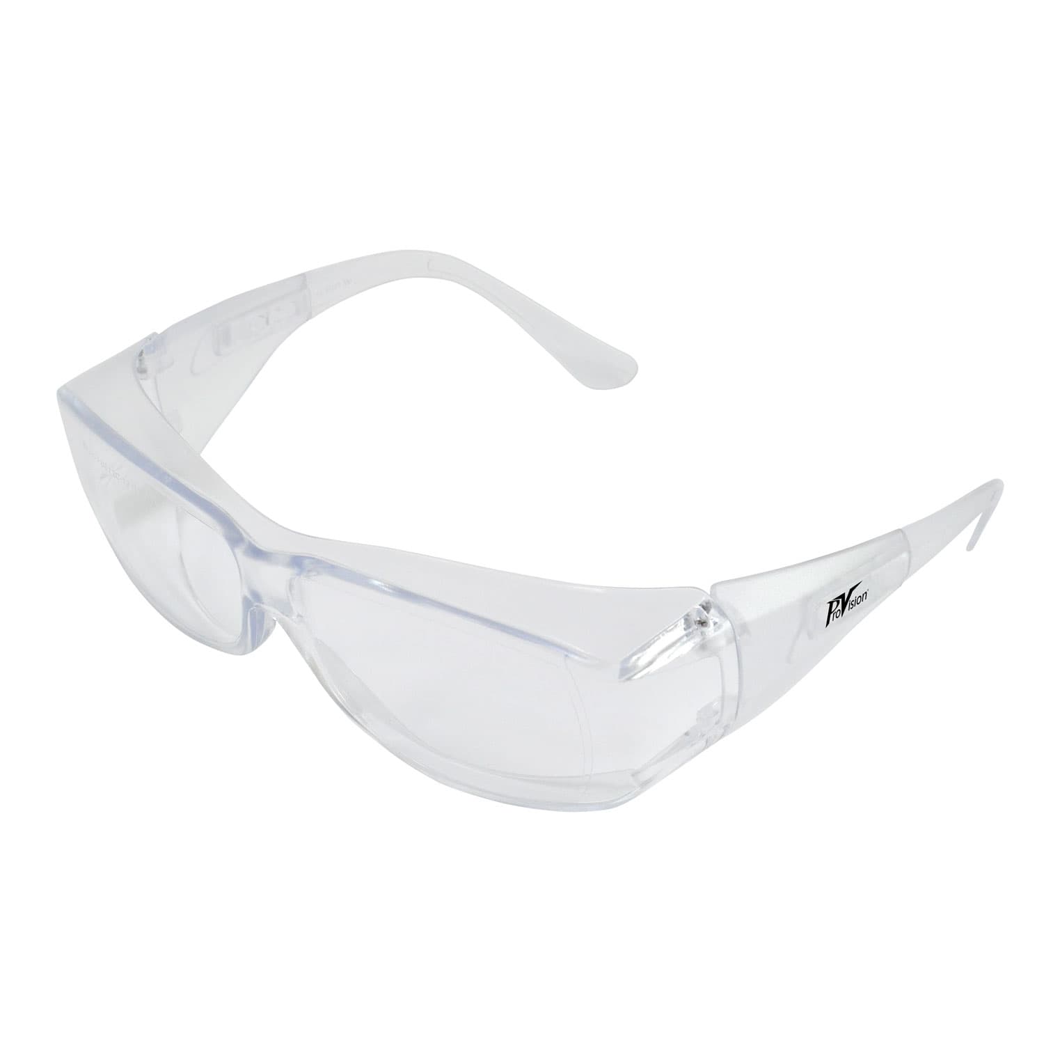 ProVision Eyesaver Sleeks Safety Eyewear, Clear Frame/Clear Lens, Universal Fit, 1 Pair, 17SLK thumbnail 7