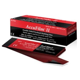 Parkell AccuFilm II Articulating Film, Red/Black, Double-Sided, 0.0008" (20-21 microns), 50 Sheets per Booklet, 5 Booklets per Box (250 Sheets Total) thumbnail 8