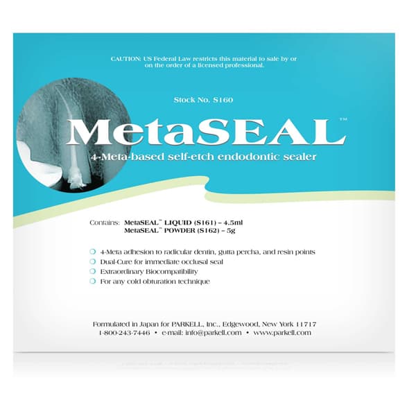 MetaSEAL Endodontic Sealer Kit, Self-Etch Resin-Based Root Canal Sealer, 4.5 mL Liquid + 5 g Powder, S160 thumbnail 15