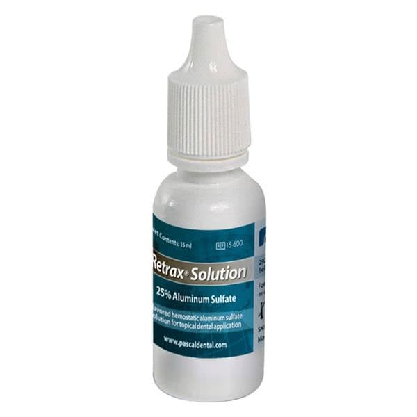 Retrax Solution AS 25% Aluminum Sulfate Hemostatic Liquid, Mint Flavor, 15 ml Bottle, 15-600 thumbnail 11