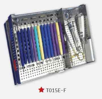 PDT FlipTop Cassette E Fixed Rack 15, Surgical-Grade Stainless Steel, 15-Instrument Capacity, T015E-F thumbnail 11