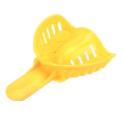 Excellent-Colors Disposable Ortho Impression Trays, Adult Upper #5, Medium, Yellow, Perforated, 25/Pk, ITO-5U thumbnail 13