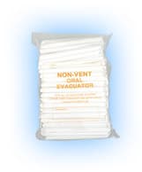 Orajet Oral Evacuator Tips, Non-Vented, White, Bendable, 100/Bag, 8015 thumbnail 7