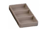 Plasdent Cabinet Organizer #20, Beige, 8"L x 4"W x 1"H, Steam and Chemical Sterilizable, 300CR20-7 thumbnail 3