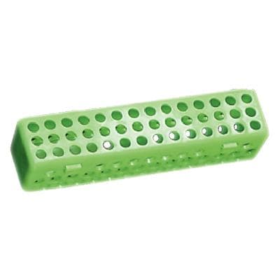 Plasdent Instrument Steri Container, Neon Green, 8" x 1-3/4" x 1-3/4", Snap Shut Hinged Lid, Autoclavable thumbnail 2