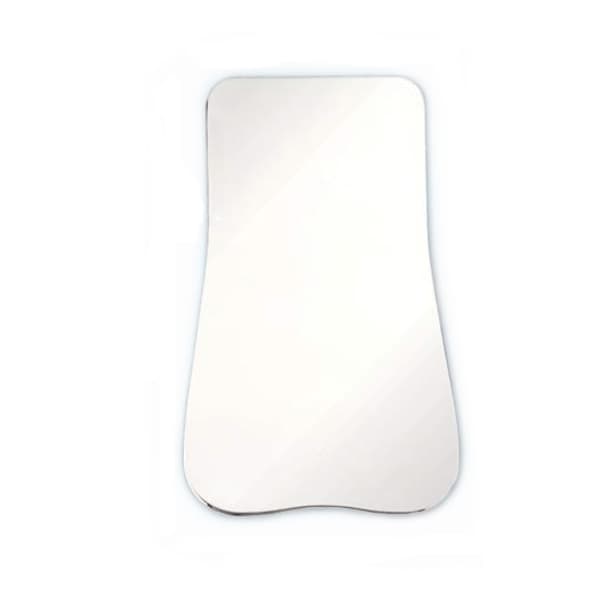 Plasdent Adult Occlusal Intraoral Photographic Mirror, Single-Sided, 2 1/3" x 4 3/4" x 3" - Plasdent Adult Occlusal Intraoral Photographic Mirror, 2 1/3"x 4 3/4"x 3" - Image 1