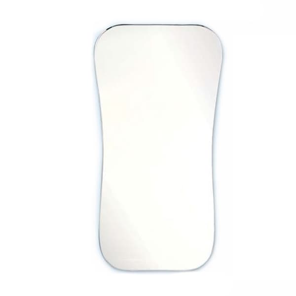 Plasdent Extra Large Adult Occlusal Intraoral Photographic Mirror, 3" x 5 4/5" x 2 2/3" - Plasdent Extra Large Adult Occlusal Intraoral Photographic Mirror, 3"x 5 4/5"x - Image 1