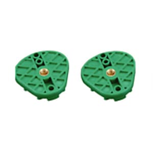 Plasdent Articulating Mounting Plates, Plastic, Oblong, Green, 100/Pk, MP-300 thumbnail 3