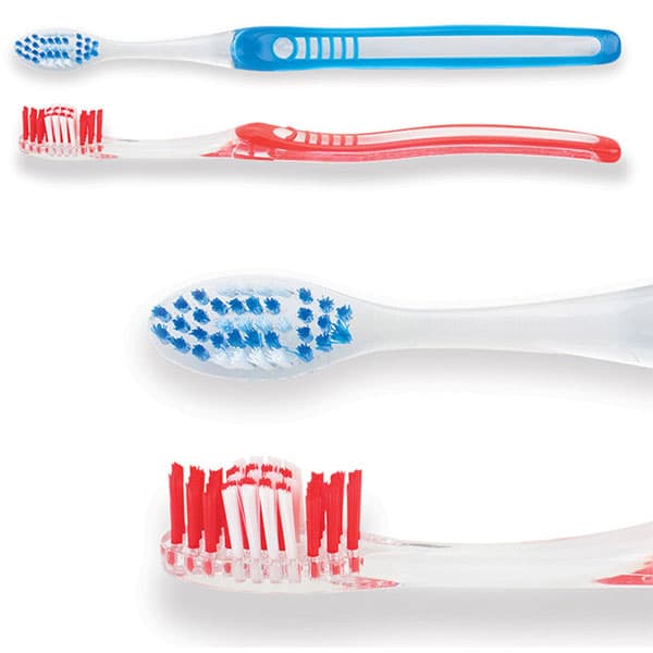 SmileGoods A385 Toothbrushes, Soft, Assorted Colors, 72/Bx - SmileGoods A385 Toothbrushes, Assorted colors 72/Bx. Each Toothbrush features - Image 1