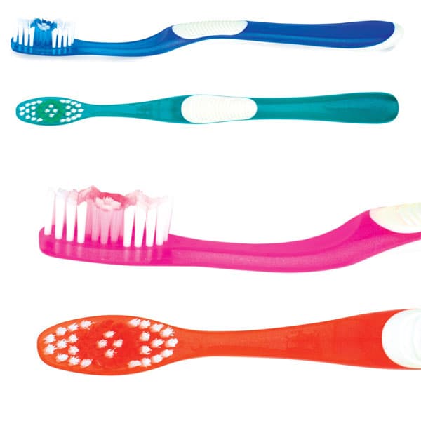 Practicon SmileGoods A392 Toothbrushes, Assorted Colors, Soft Bristles, 72/Box, 7045287 thumbnail 2