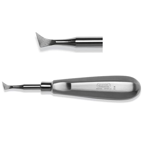 Premier Surgical Elevator #44 Cryer, Large Hexagonal Handle, Single End, 440A Stainless Steel, 1/Pkg thumbnail 5