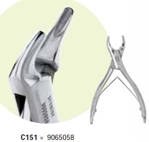 Premier Dental Products Forceps Child Size C151, Mandibular, Extraction, Stainless Steel, Each, C151 thumbnail 7