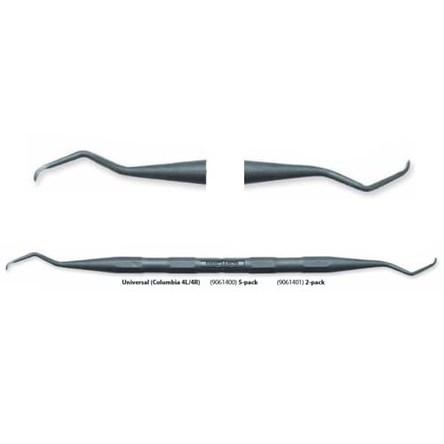 Premier Universal Implant Scaler, Columbia 4L/4R, Double-Ended, 2/Pk, 9061401 thumbnail 15