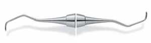Premier #3/4 Double End Gracey Curette with Big Easy Ultralite Handle - Premier #3/4 double end Gracey Curette with Big Easy Ultralite handle - Image 1