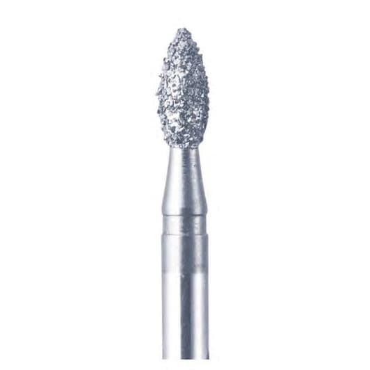 Two Striper Diamond Bur, FG, Football, 290.4, Very Fine, Yellow, 1.9 mm Major/0.7 mm Minor Diameter, 4.0 mm Length, 5/Pk, 2015204 thumbnail 9
