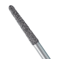 Two Striper Diamond Bur, FG, Bevel-End Cylinder, #250.11, Coarse, Green Ring, 1.2 mm Major/0.4 mm Minor Diameter, 11 mm Length, 5/Pk, 2015068 thumbnail 9