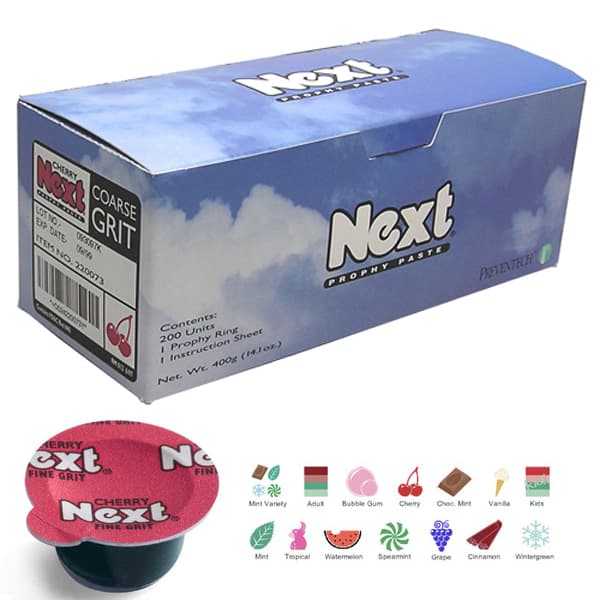 Next® Prophy Paste with Fluoride, Tropical Fruit, Medium Grit, Unit Dose Cups, 200/Box thumbnail 3