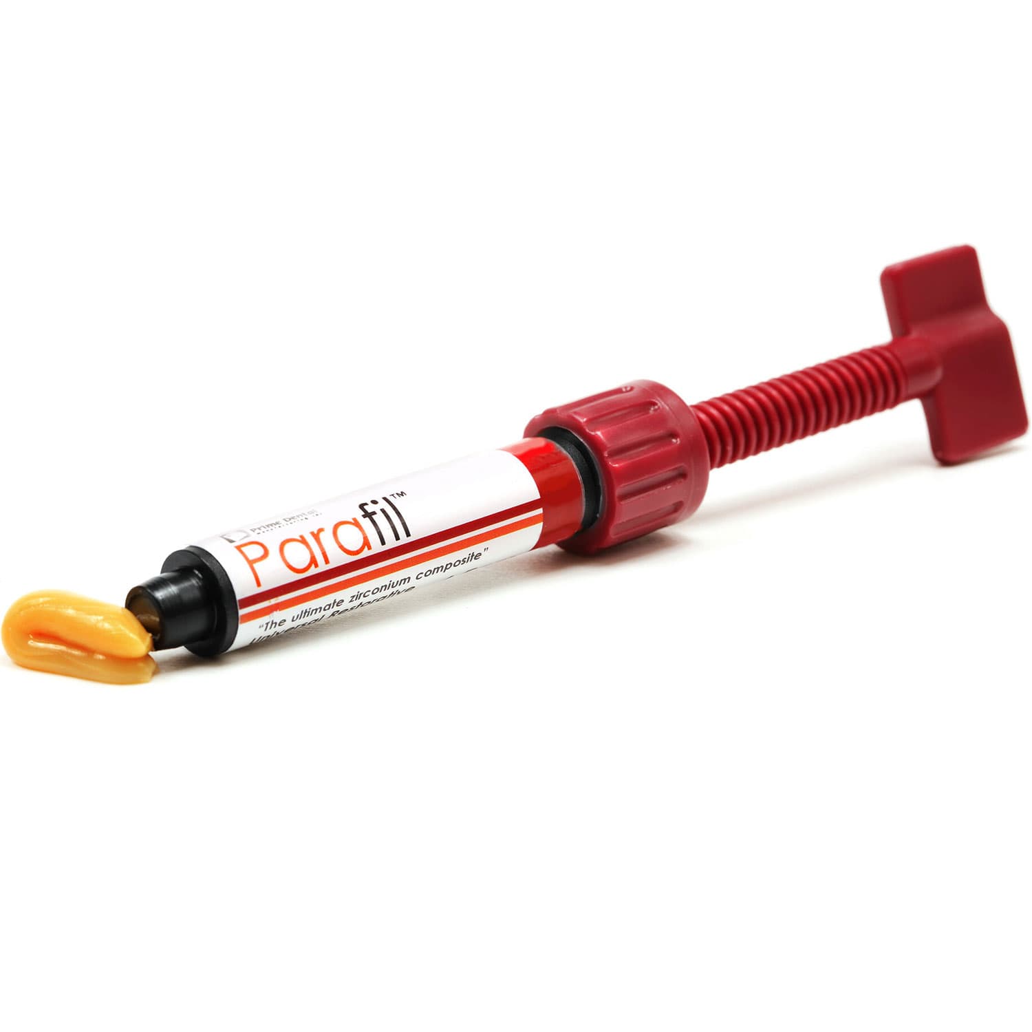 Prime-Dent Parafil Light Cured Direct Zirconium Composite, Bleach White, 4.5g Syringe, Refill, 9999-90BW thumbnail 2