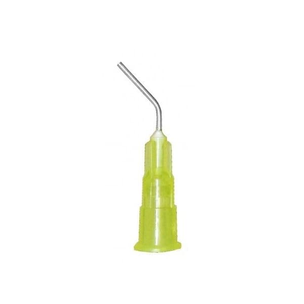 Primo Pre-Bent Dispensing Tips for Composite/Sealant, 20 Gauge, Yellow, 100/Pk - Primo Pre-Bent Tips Composite/Sealant 20ga, Yellow, 100/Pk - Image 1