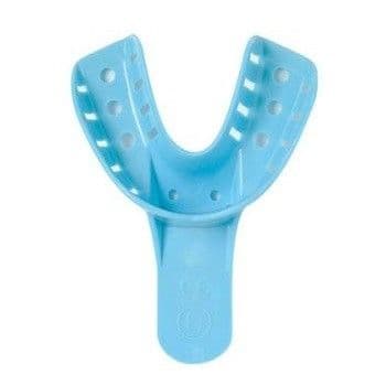 Primo Disposable Impression Trays, Small Lower #6, Perforated, 12/Pk - Primo Disposable Impression Trays Small Lower #6. Perforated, 12/Pk - Image 1