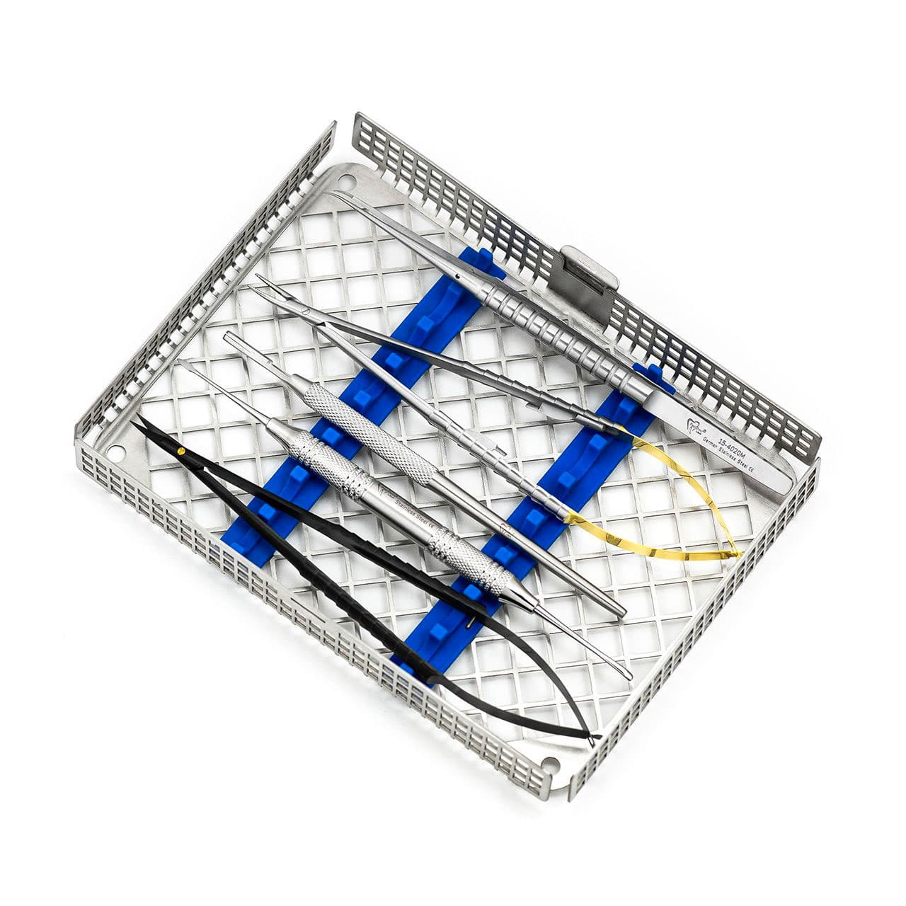 ProDent USA Microsurgery Instrument Set (5-Piece Kit with Open Cassette) - ProDent USA Microsurgery Instrument Set - Image 1