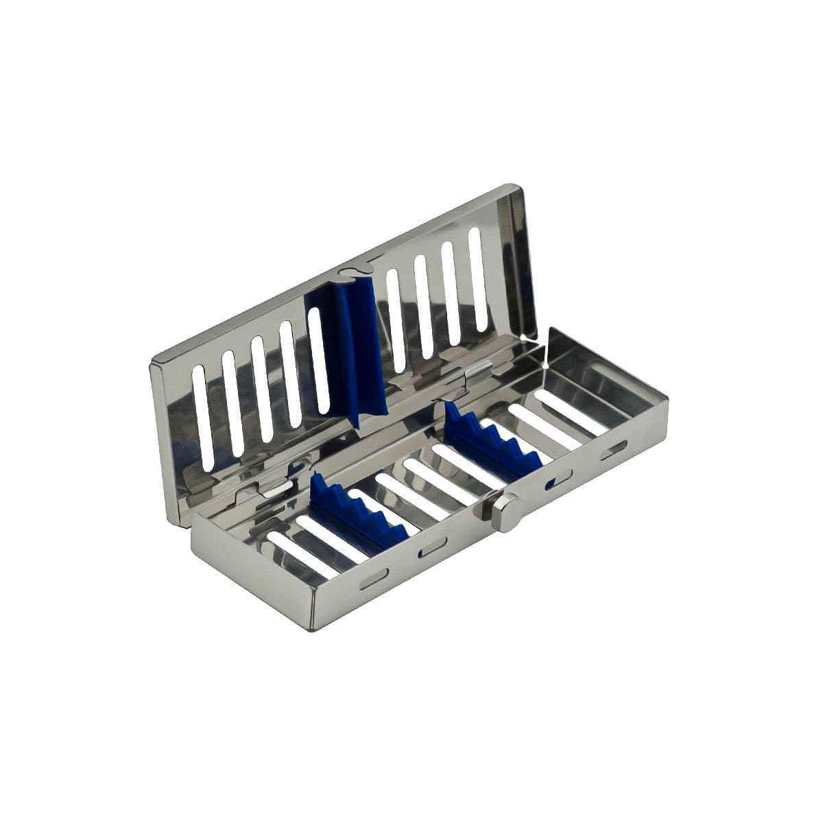 ProDentUSA Small Detachable Sterilizer Cassette, 7.5" x 2.63" x 0.75", Holds 5 Instruments, Single - ProDent USA ProDentUSA Small Detachable Cassette, 7.5" x 2.63" x .75", Single Cassette - Image 1