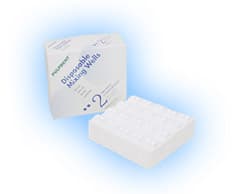 Pulpdent Disposable Mixing Wells, 2-Well Perforated Sheets, 480/Bx thumbnail 2