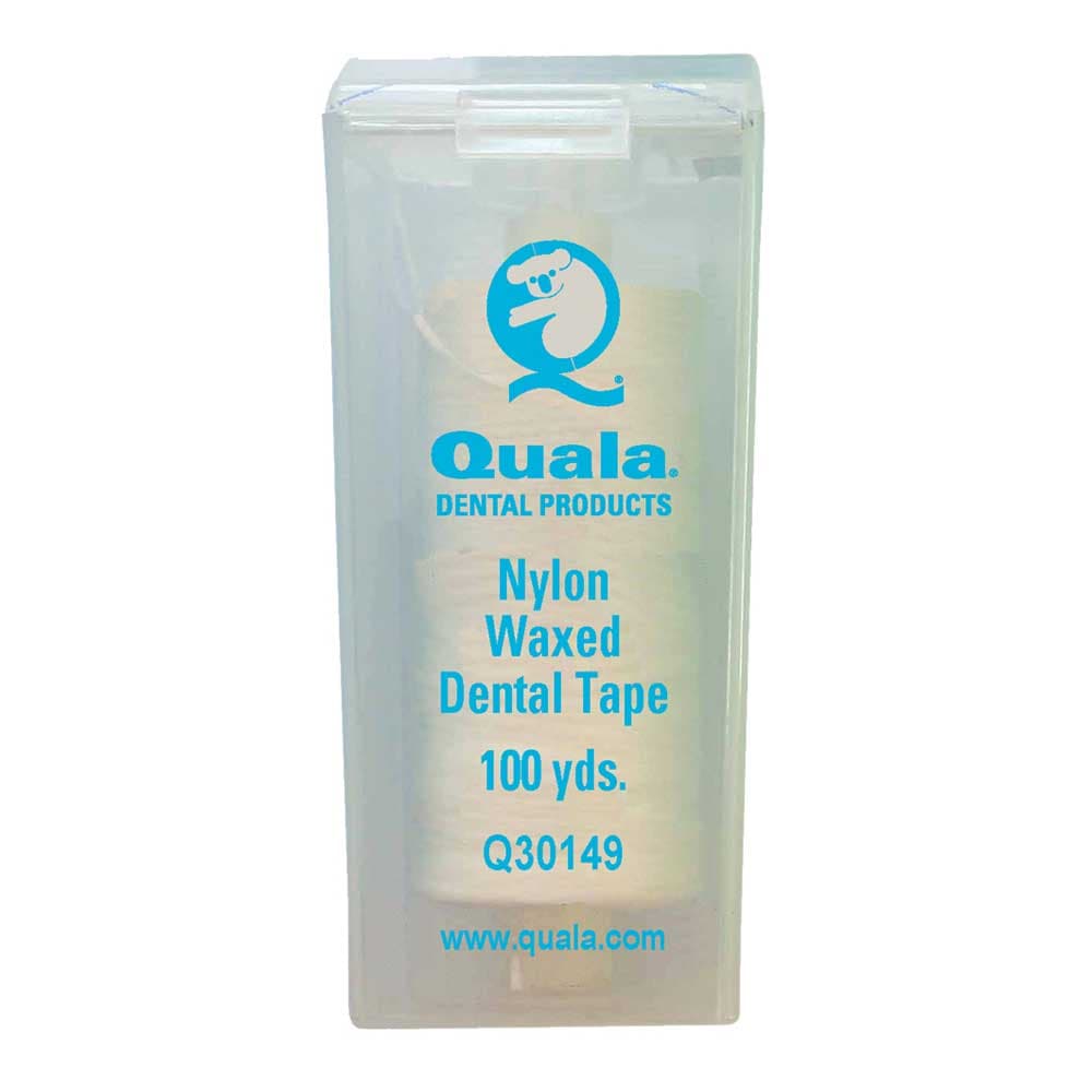 Quala Nylon Dental Tape Refill, Waxed, Fits Standard Office Dispensers, 100 yds, 72/Cs thumbnail 2
