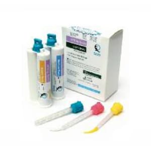 Quala Vinyl Polysiloxane (VPS) Impression Material, Medium Body, Fast Set, Vanilla Creme, 4 x 50ml Cartridges/Kit, 32824C thumbnail 2