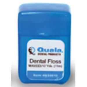 Quala Dental Floss, Nylon, Waxed, Unflavored, 12 yds, 72/Pk, Q30610 thumbnail 7