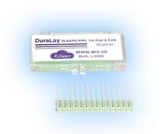 DuraLay Plastic Pins for Post and Core, Serrated, Tapered, Burnout, 50/Box, 2301 thumbnail 10