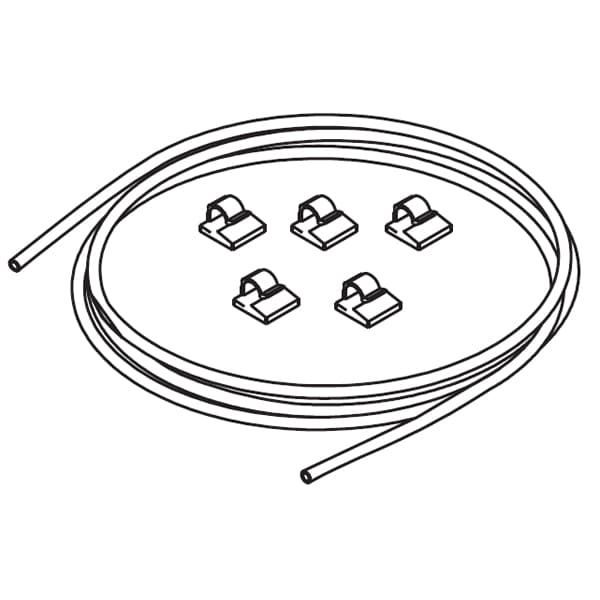 RPI Exhaust Tubing Kit for Statim Autoclaves, 8 ft Nylon Tubing with 5 Cord Clips, OEM Part #01-100204S thumbnail 3