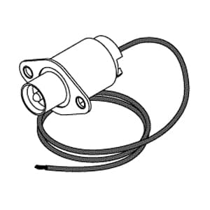 RPI Light Socket for Pelton & Crane Dental Exam Lights (LF II, LF III, LF IIIS, LF IIISE Series) thumbnail 2