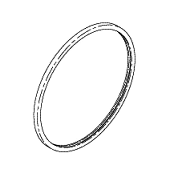 RPI Replacement Gasket (Separator Lid) for Midmark Dental Vacuum PowerVac, 12.62" OD x .46" Thick, Nitrile (Buna N) 70 Duro, OEM #053-1616-00 - RPI Replacement Gasket (Separator Lid) for Midmark Dental Vacuum PowerVac - Image 1