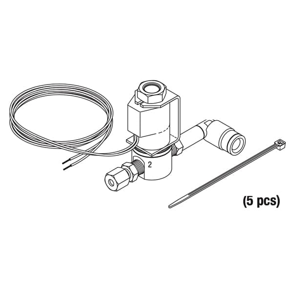 RPI Solenoid Valve for Scican Statim 2000, 5000, G4 2000 & G4 5000, 120/110VAC, 1/8" FPT, Stainless Steel, 01-100557S thumbnail 2