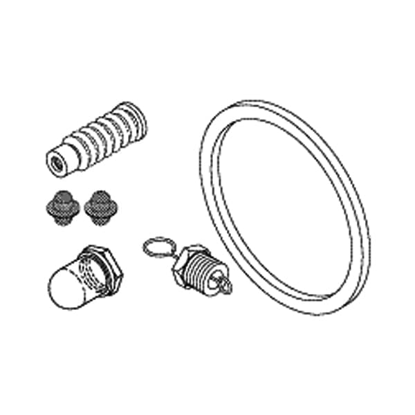 RPI Tuttnauer Sterilizer Preventive Maintenance Kit for 1730E/1730M (Door Gasket, Fill/Vent Mesh Chamber Filter, Door Bellows, Rubber Boot, Air Jet Valve) thumbnail 2