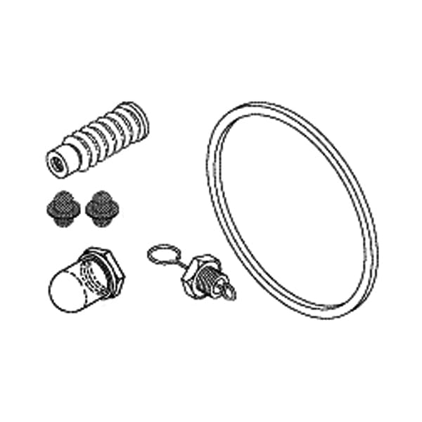 RPI Tuttnauer Sterilizer Preventive Maintenance Kit for 2340EK and 2340MK (Includes Door Gasket, Fill/Vent Mesh Chamber Filter, Door Bellows, Rubber Boot for Door Switch, Air Jet Valve) thumbnail 2
