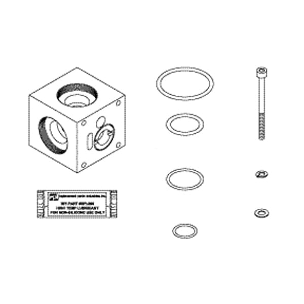 RPI Valve Manifold Kit for Sterrad NX/100NX, Fits Vaporizer/Condenser Assembly - RPI Valve Manifold Kit for Sterrad NX/100NX, Fits Vaporizer/Condenser Assembly - Image 1