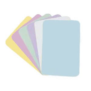 Safe-Dent Paper Tray Cover, 8-1/4" x 12-1/4", White, Low Absorbency, Rounded Corners, Heavy Bond Paper, 1000/Box - Safe-Dent 8-1/4" x 12-1/4" WHITE Paper Tray Cover, 1000/Box. Low absorbency - Image 1