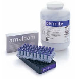 Permite Dispersed Phase Amalgam Capsules, 2 Spill, Regular Set, 600 mg, Purple/Gray, 50/Box, 4002303 thumbnail 18