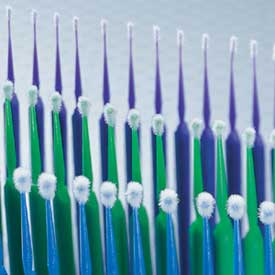 SDI Points Disposable Brush Applicators, Medium, Dark Blue, 400/Pk, 8100118 thumbnail 14