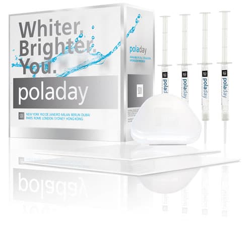 Pola Day 7.5% Hydrogen Peroxide Take-Home Tooth Whitening Syringe Kit, 10 x 1.3 g Syringes, Spearmint, 7700103 thumbnail 9