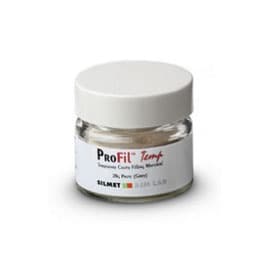Silmet Profil Temp Grey Temporary Cavity Filling Material, 28g Jar - Profil Temp, Grey - Temporary cavity filling material with a synthetic resin - Image 1