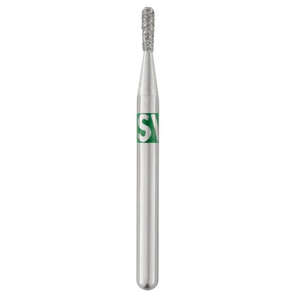 Piranha Diamond Single-Use Burs, FG, Pear, # 830-012, 1.2 mm, Coarse, Green, 25/Pk, 830-012C thumbnail 9
